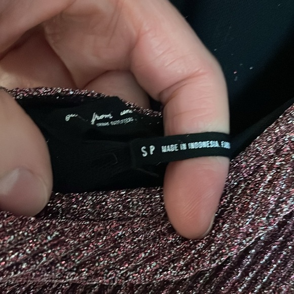 Out From Under by Urban Outfitters size SP Sparkling Pink Halter V-neck Bodysuit - Picture 11 of 11